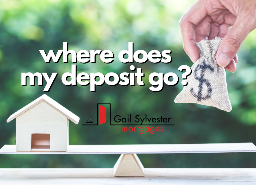 Where does my deposit go that I made with my offer ?