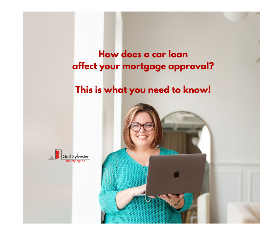 How does a $500/month car payment affect your mortgage application?