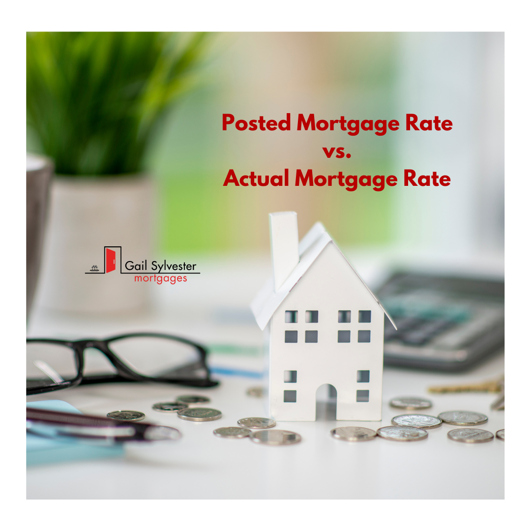 Posted Mortgage Rate vs. Actual Mortgage Rate
